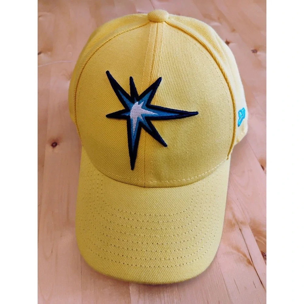 MLB Tampa Bay Rays New Era CHILD Yellow Spring Training 9Fourty Baseball East